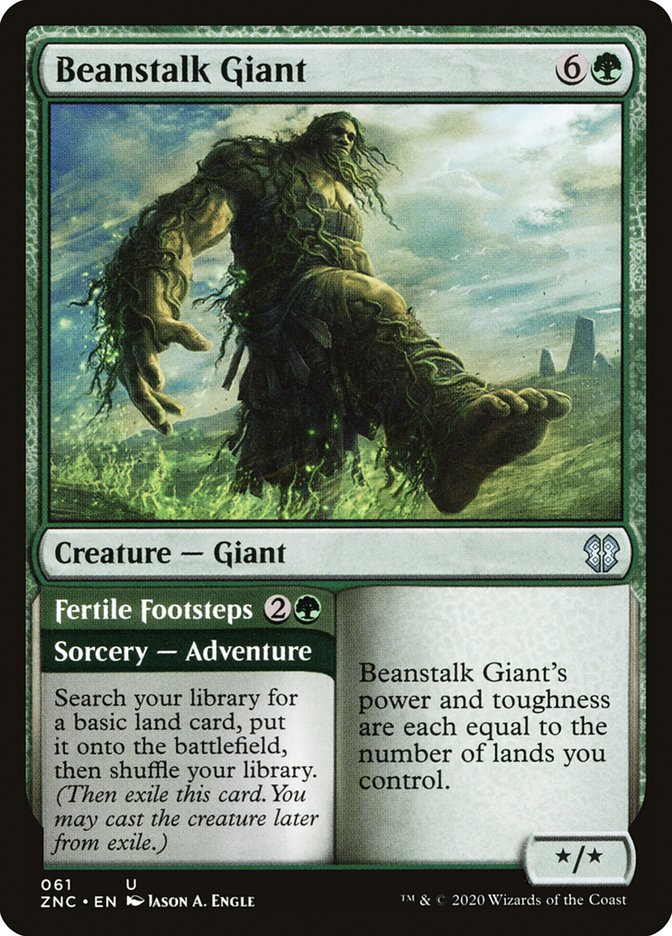 Beanstalk Giant [Zendikar Rising Commander] | Game Grid - Logan