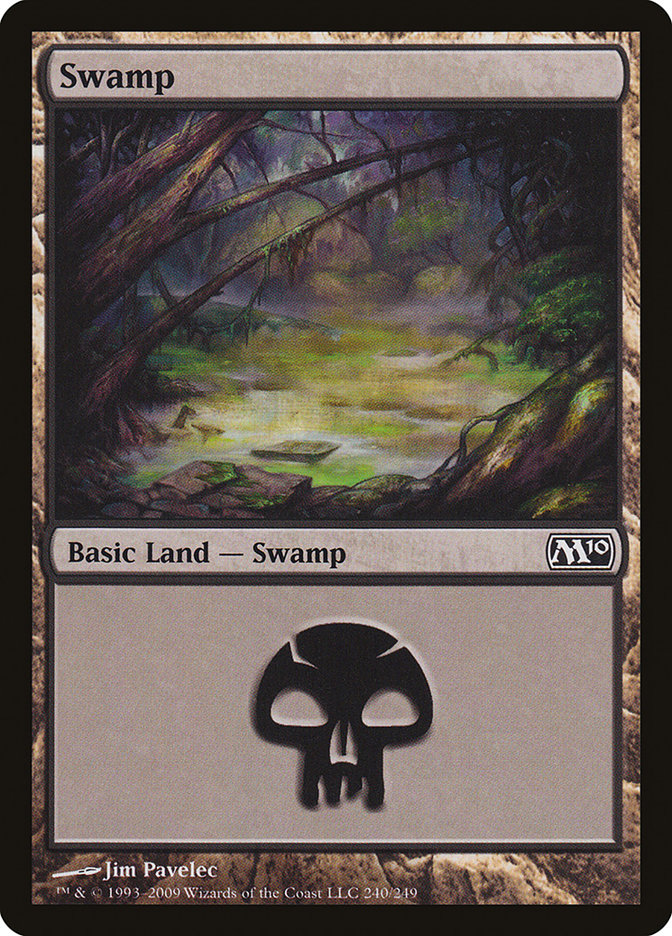 Swamp (240) [Magic 2010] | Game Grid - Logan