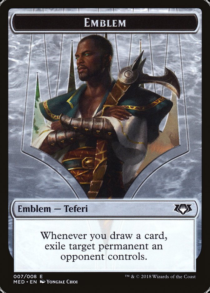 Teferi, Hero of Dominaria Emblem [Mythic Edition Tokens] | Game Grid - Logan