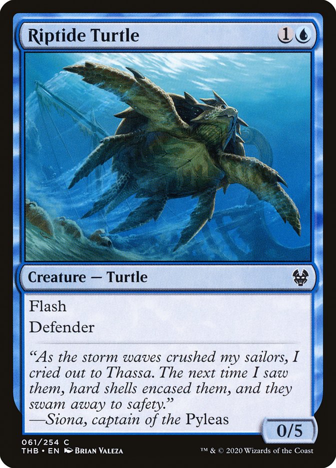 Riptide Turtle [Theros Beyond Death] | Game Grid - Logan