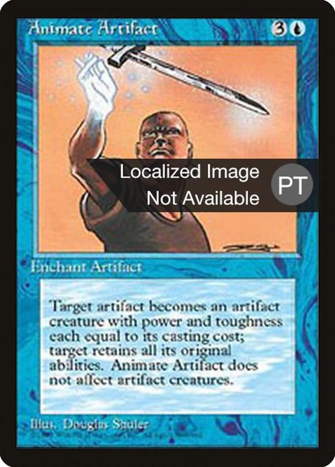 Animate Artifact [Fourth Edition (Foreign Black Border)] | Game Grid - Logan