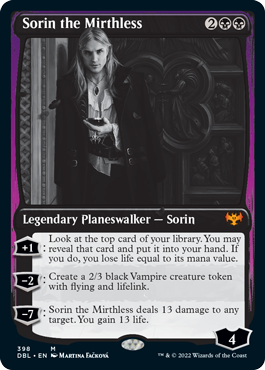 Sorin the Mirthless [Innistrad: Double Feature] | Game Grid - Logan