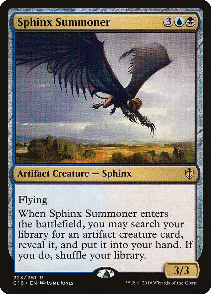 Sphinx Summoner [Commander 2016] | Game Grid - Logan