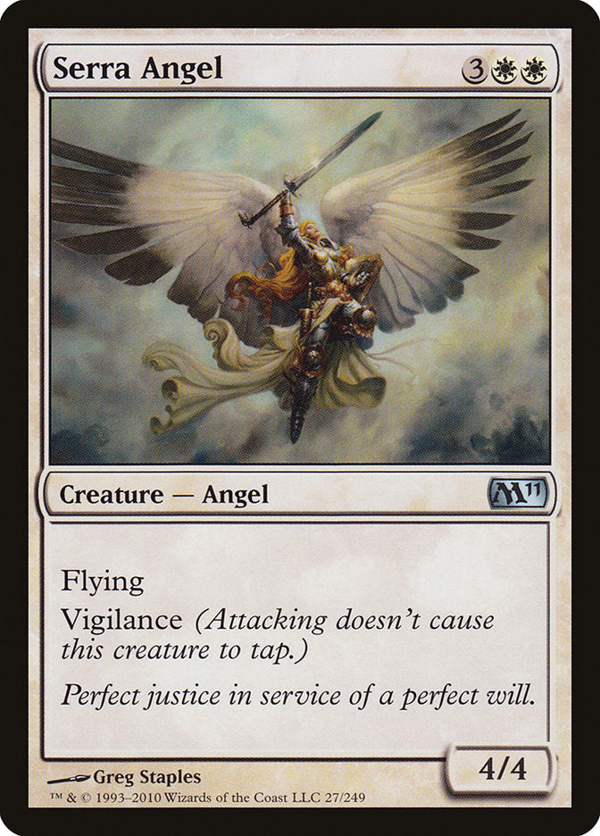 Serra Angel [Magic 2011] | Game Grid - Logan