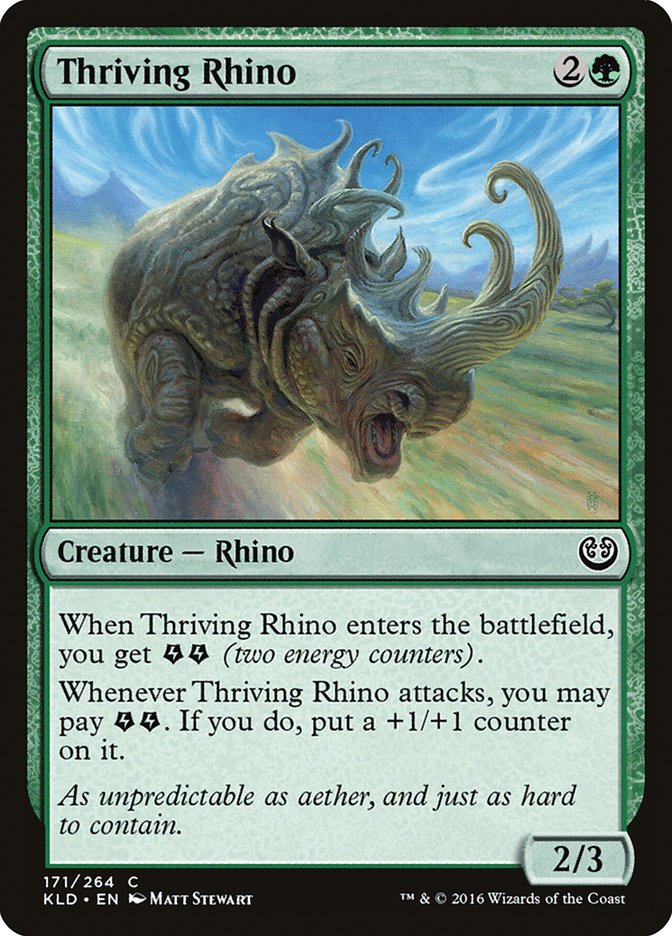 Thriving Rhino [Kaladesh] | Game Grid - Logan