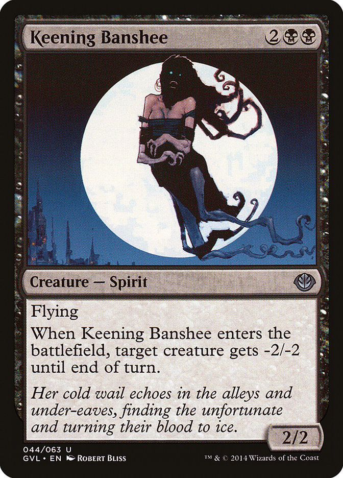 Keening Banshee (Garruk vs. Liliana) [Duel Decks Anthology] | Game Grid - Logan