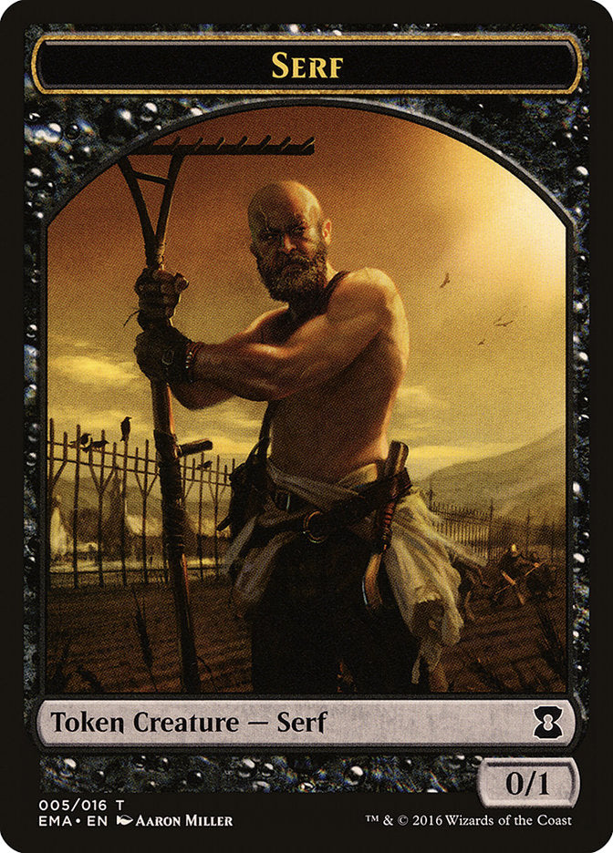 Serf Token [Eternal Masters Tokens] | Game Grid - Logan