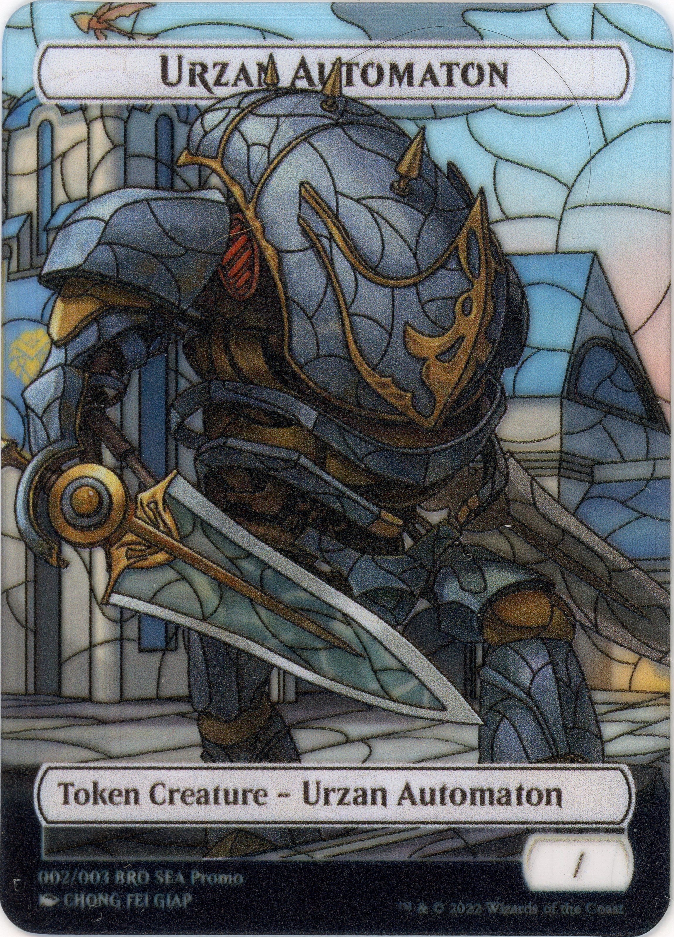 Urzan Automaton Token (SEA Exclusive) [The Brothers' War Tokens] | Game Grid - Logan