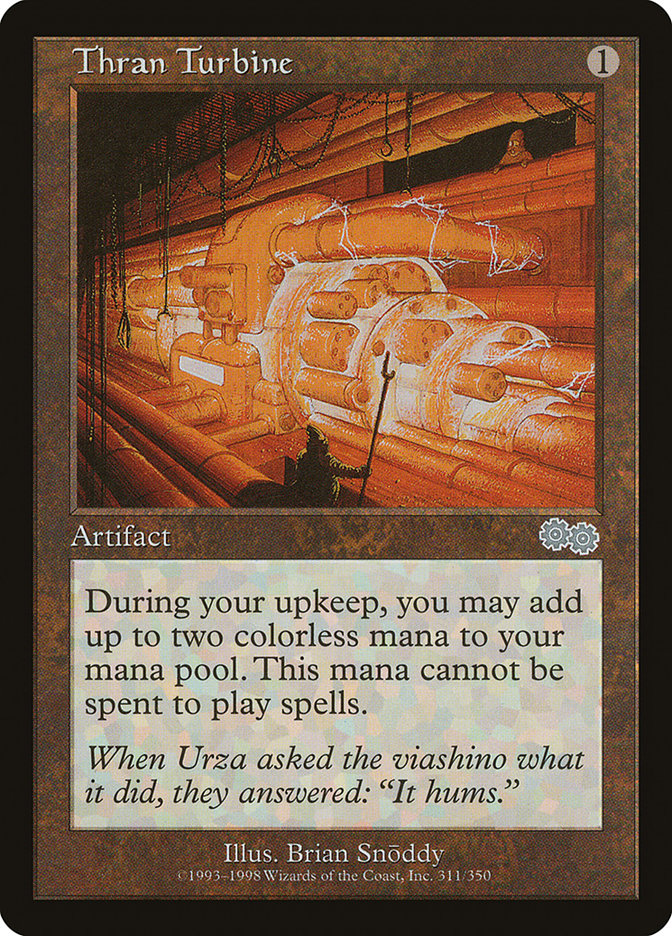Thran Turbine [Urza's Saga] | Game Grid - Logan
