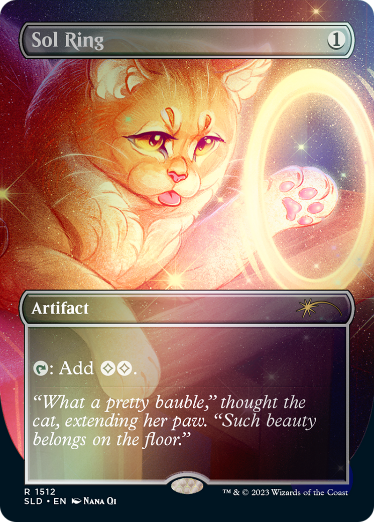 Sol Ring (1512) // Sol Ring [Secret Lair Commander Deck: Raining Cats and Dogs] | Game Grid - Logan