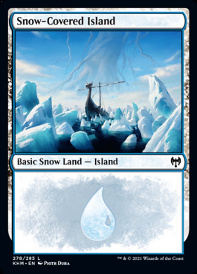 Snow-Covered Island (278) [Kaldheim] | Game Grid - Logan