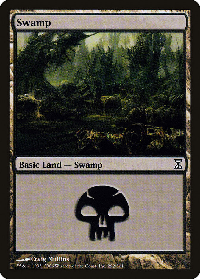 Swamp (292) [Time Spiral] | Game Grid - Logan