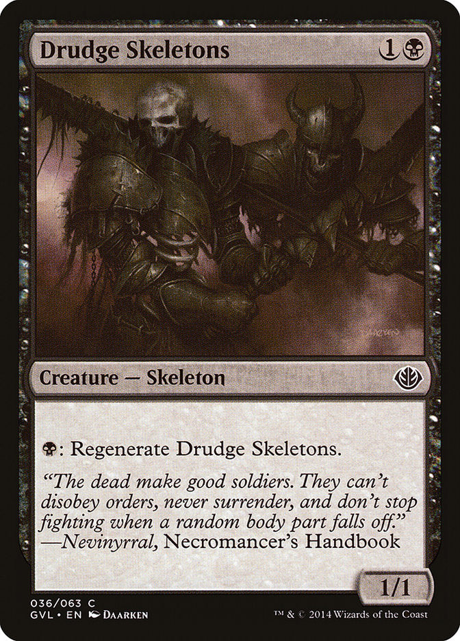 Drudge Skeletons (Garruk vs. Liliana) [Duel Decks Anthology] | Game Grid - Logan