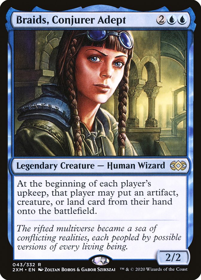 Braids, Conjurer Adept [Double Masters] | Game Grid - Logan