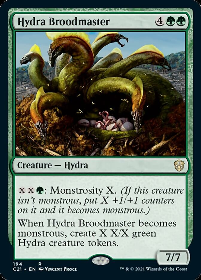 Hydra Broodmaster [Commander 2021] | Game Grid - Logan