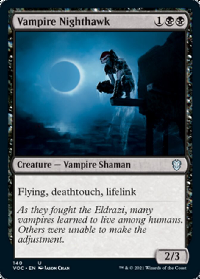 Vampire Nighthawk [Innistrad: Crimson Vow Commander] | Game Grid - Logan