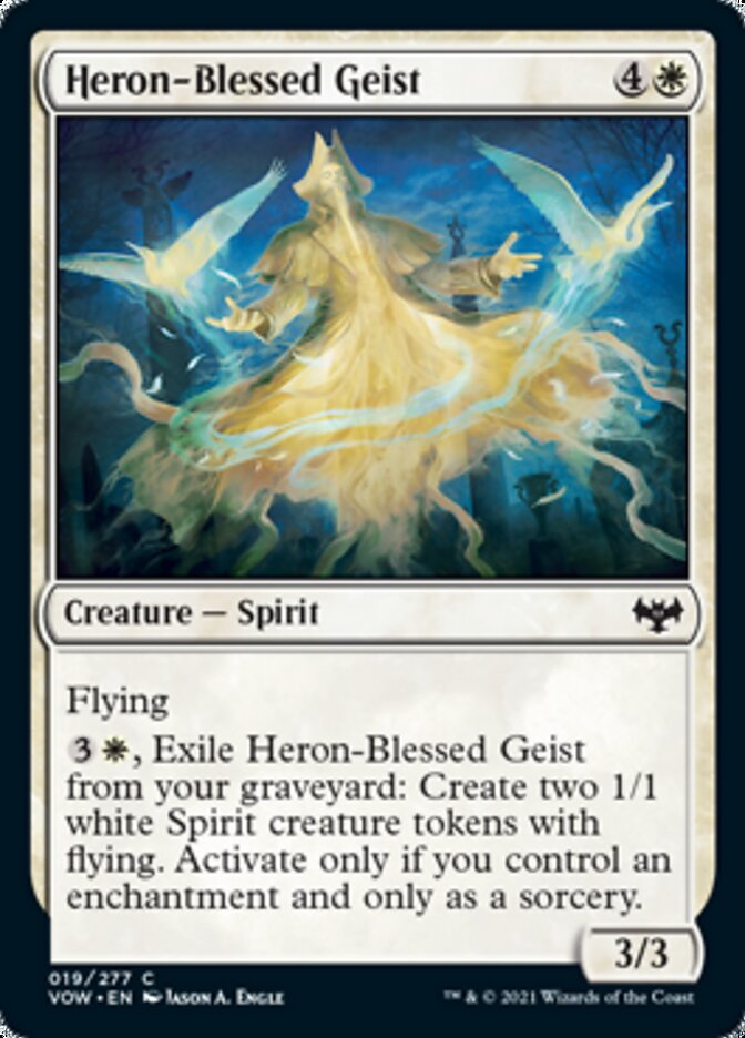 Heron-Blessed Geist [Innistrad: Crimson Vow] | Game Grid - Logan