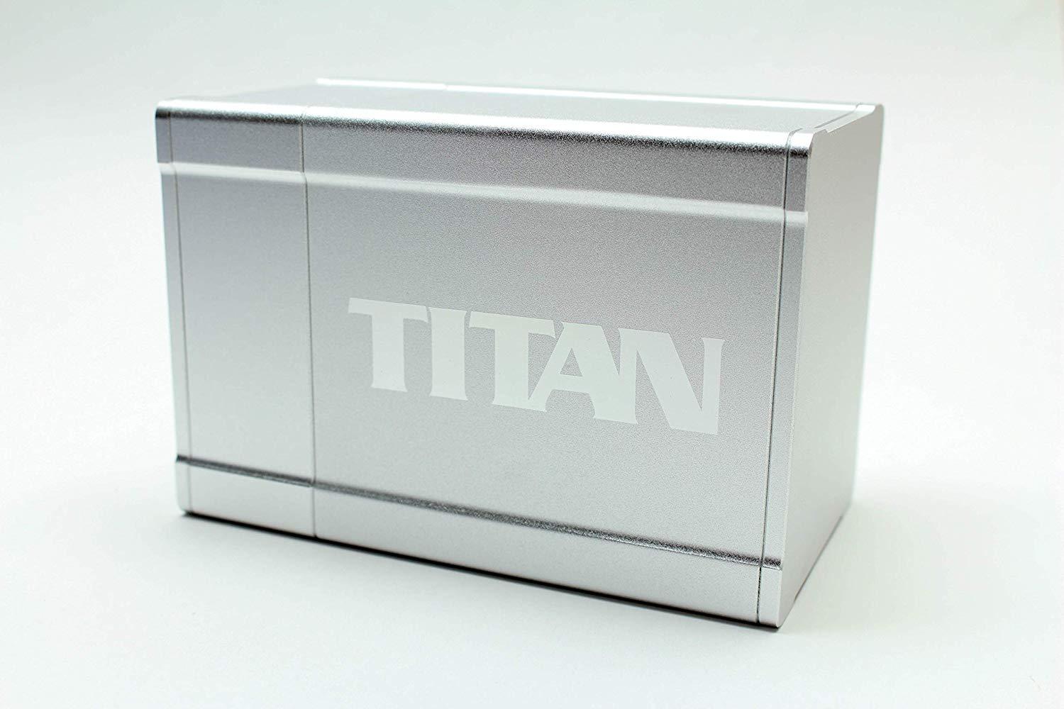 Box Gods: Titan Deck Box - Silver | Game Grid - Logan