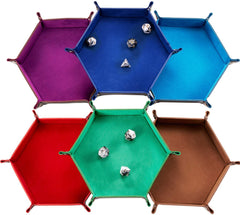 Hexagon Dice Tray | Game Grid - Logan