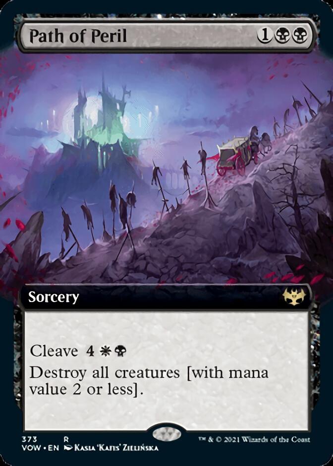 Path of Peril (Extended Art) [Innistrad: Crimson Vow] | Game Grid - Logan