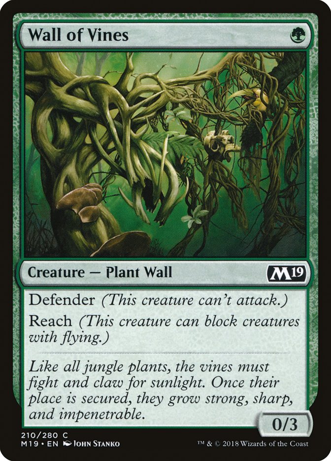 Wall of Vines [Core Set 2019] | Game Grid - Logan