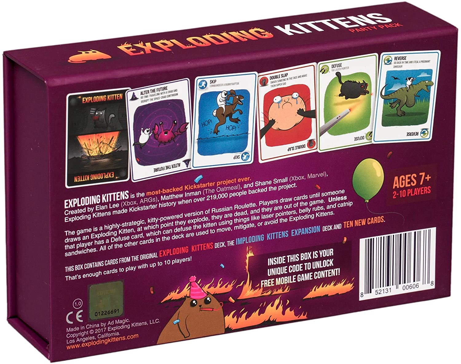 Exploding Kittens Party Pack | Game Grid - Logan