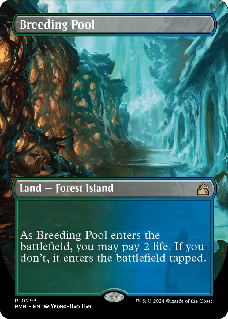 Breeding Pool (Borderless) [Ravnica Remastered] | Game Grid - Logan