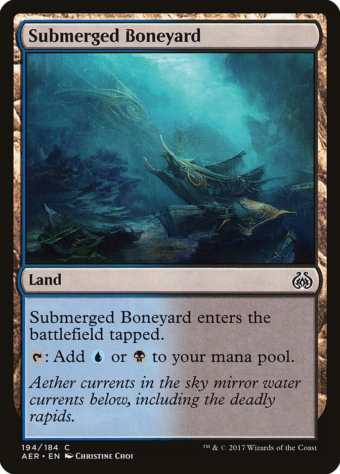 Submerged Boneyard [Aether Revolt] | Game Grid - Logan