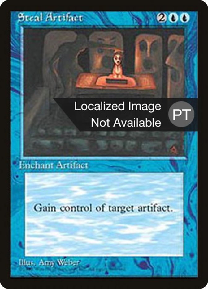 Steal Artifact [Fourth Edition (Foreign Black Border)] | Game Grid - Logan