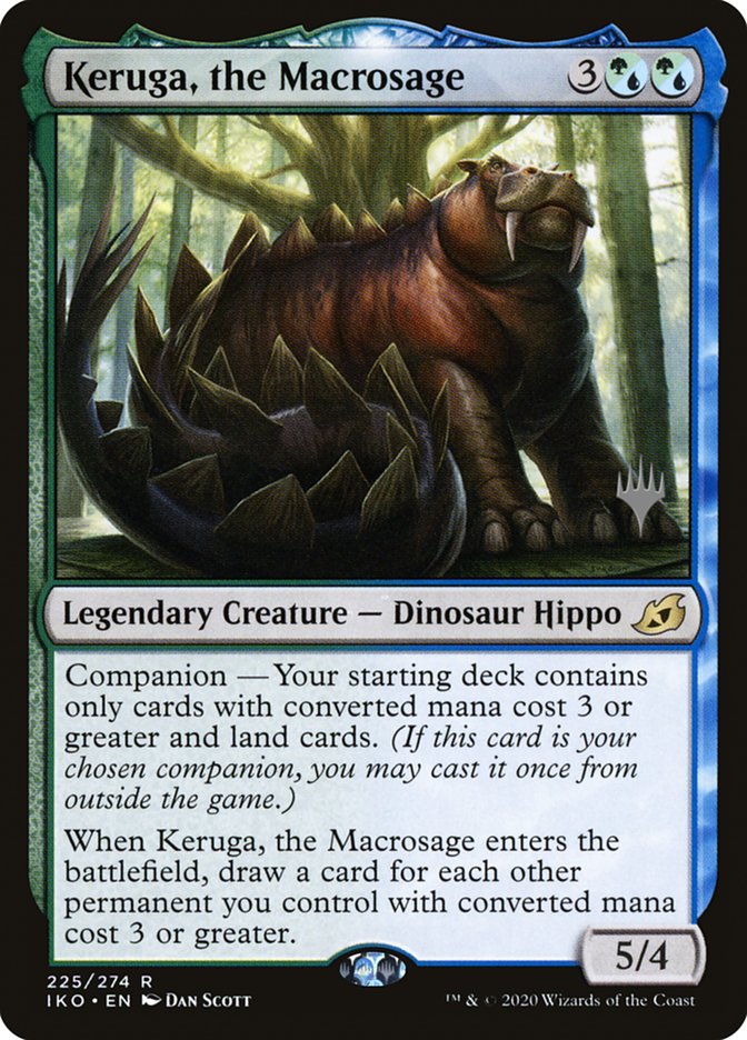 Keruga, the Macrosage (Promo Pack) [Ikoria: Lair of Behemoths Promos] | Game Grid - Logan