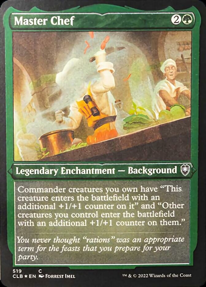 Master Chef (Foil Etched) [Commander Legends: Battle for Baldur's Gate] | Game Grid - Logan