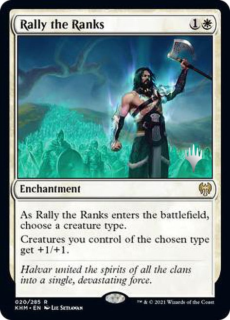 Rally the Ranks (Promo Pack) [Kaldheim Promos] | Game Grid - Logan