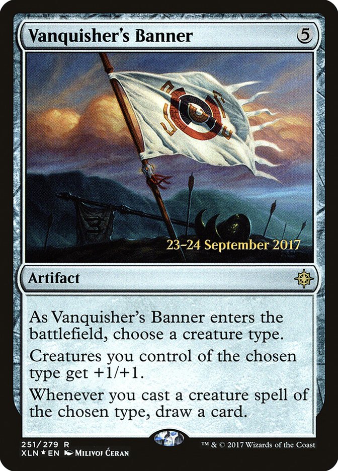 Vanquisher's Banner [Ixalan Prerelease Promos] | Game Grid - Logan