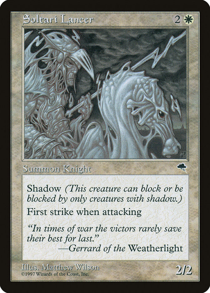 Soltari Lancer [Tempest] | Game Grid - Logan