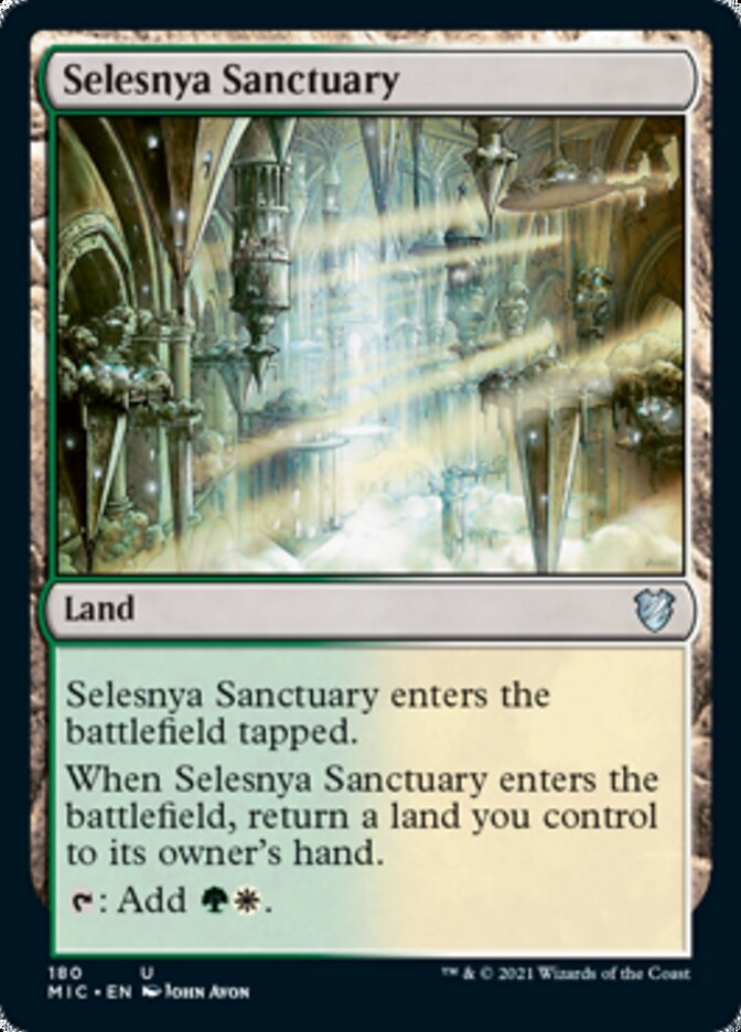 Selesnya Sanctuary [Innistrad: Midnight Hunt Commander] | Game Grid - Logan