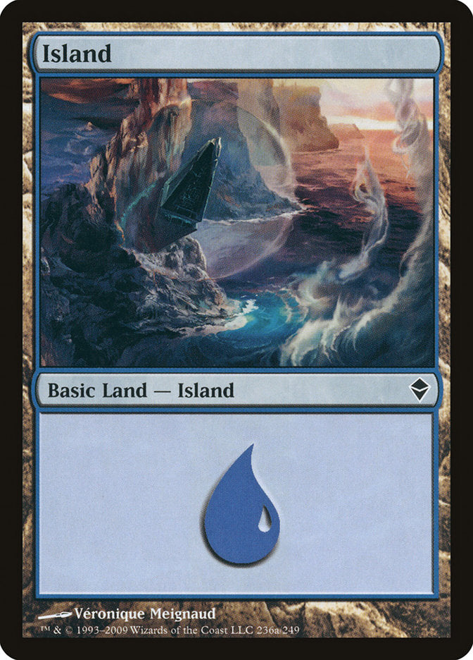 Island (236a) [Zendikar] | Game Grid - Logan