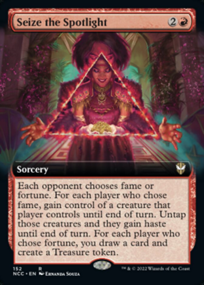 Seize the Spotlight (Extended Art) [Streets of New Capenna Commander] | Game Grid - Logan