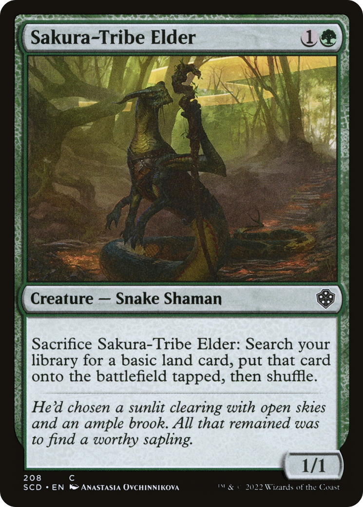 Sakura-Tribe Elder [Starter Commander Decks] | Game Grid - Logan