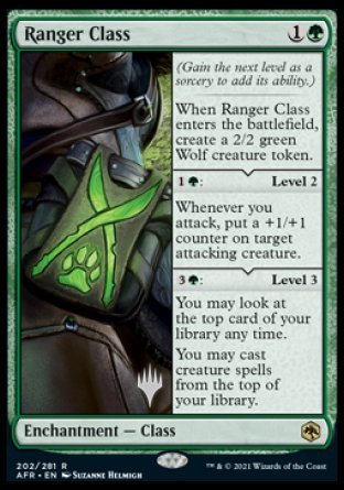 Ranger Class (Promo Pack) [Dungeons & Dragons: Adventures in the Forgotten Realms Promos] | Game Grid - Logan