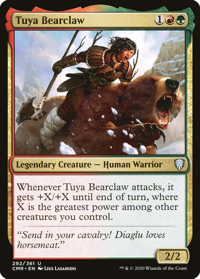 Tuya Bearclaw [Commander Legends] | Game Grid - Logan