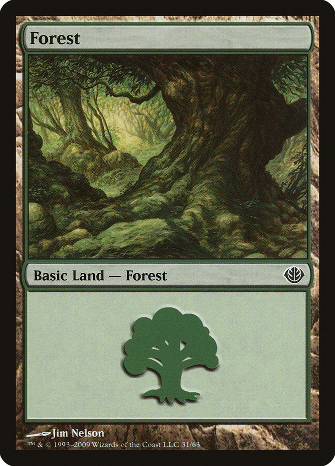 Forest (31) [Duel Decks: Garruk vs. Liliana] | Game Grid - Logan