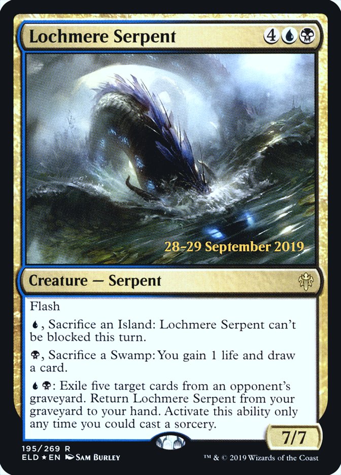 Lochmere Serpent [Throne of Eldraine Prerelease Promos] | Game Grid - Logan