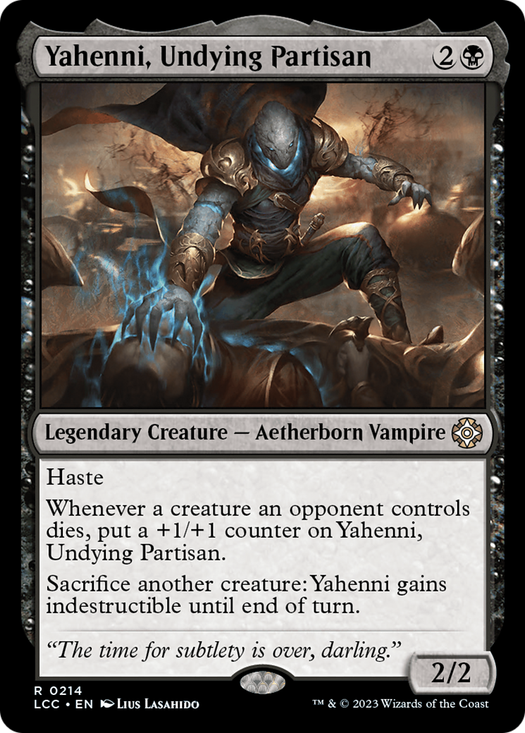 Yahenni, Undying Partisan [The Lost Caverns of Ixalan Commander] | Game Grid - Logan