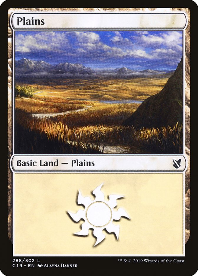 Plains (288) [Commander 2019] | Game Grid - Logan