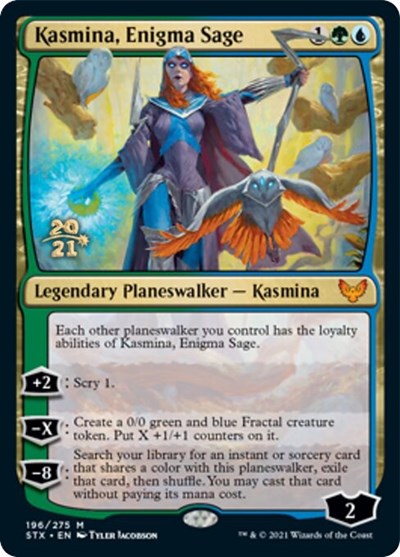 Kasmina, Enigma Sage [Strixhaven: School of Mages Prerelease Promos] | Game Grid - Logan