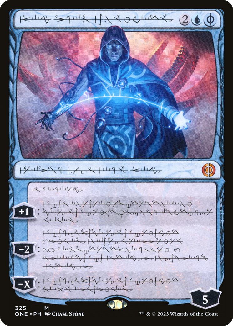 Jace, the Perfected Mind (Phyrexian) [Phyrexia: All Will Be One] | Game Grid - Logan