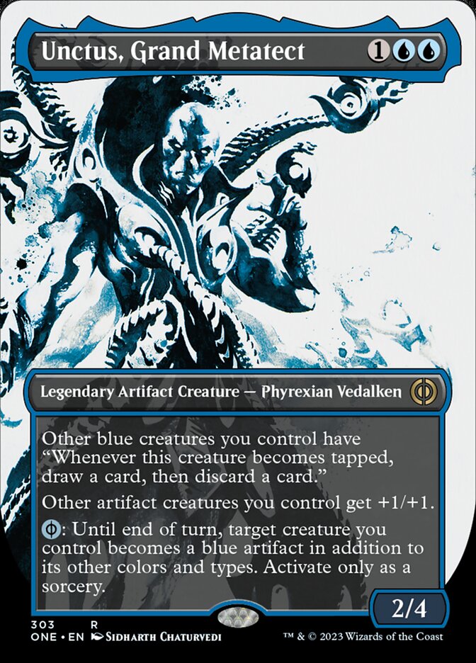 Unctus, Grand Metatect (Borderless Ichor) [Phyrexia: All Will Be One] | Game Grid - Logan