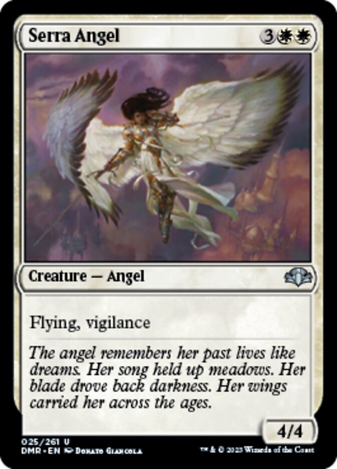 Serra Angel [Dominaria Remastered] | Game Grid - Logan