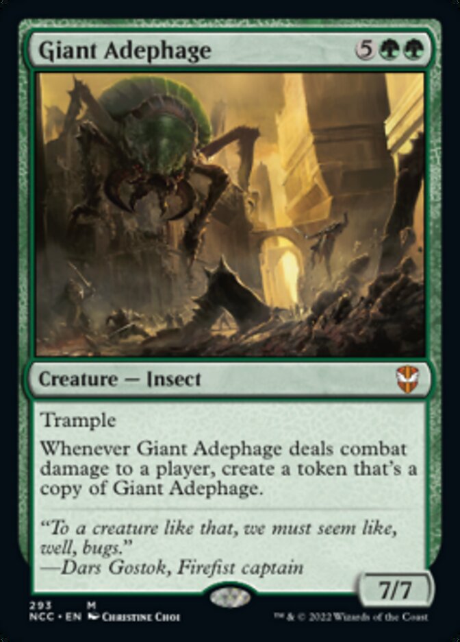 Giant Adephage [Streets of New Capenna Commander] | Game Grid - Logan