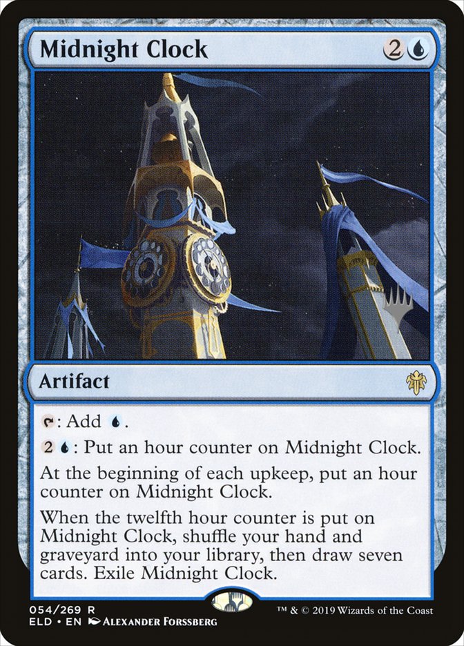 Midnight Clock (Promo Pack) [Throne of Eldraine Promos] | Game Grid - Logan